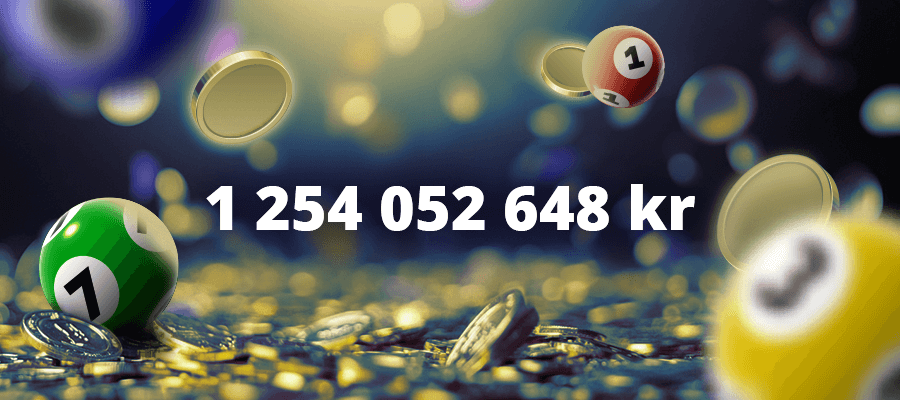 Svensk vann 1,25 miljarder på Eurojackpot